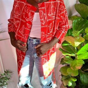 Nautical Theme Cardigan